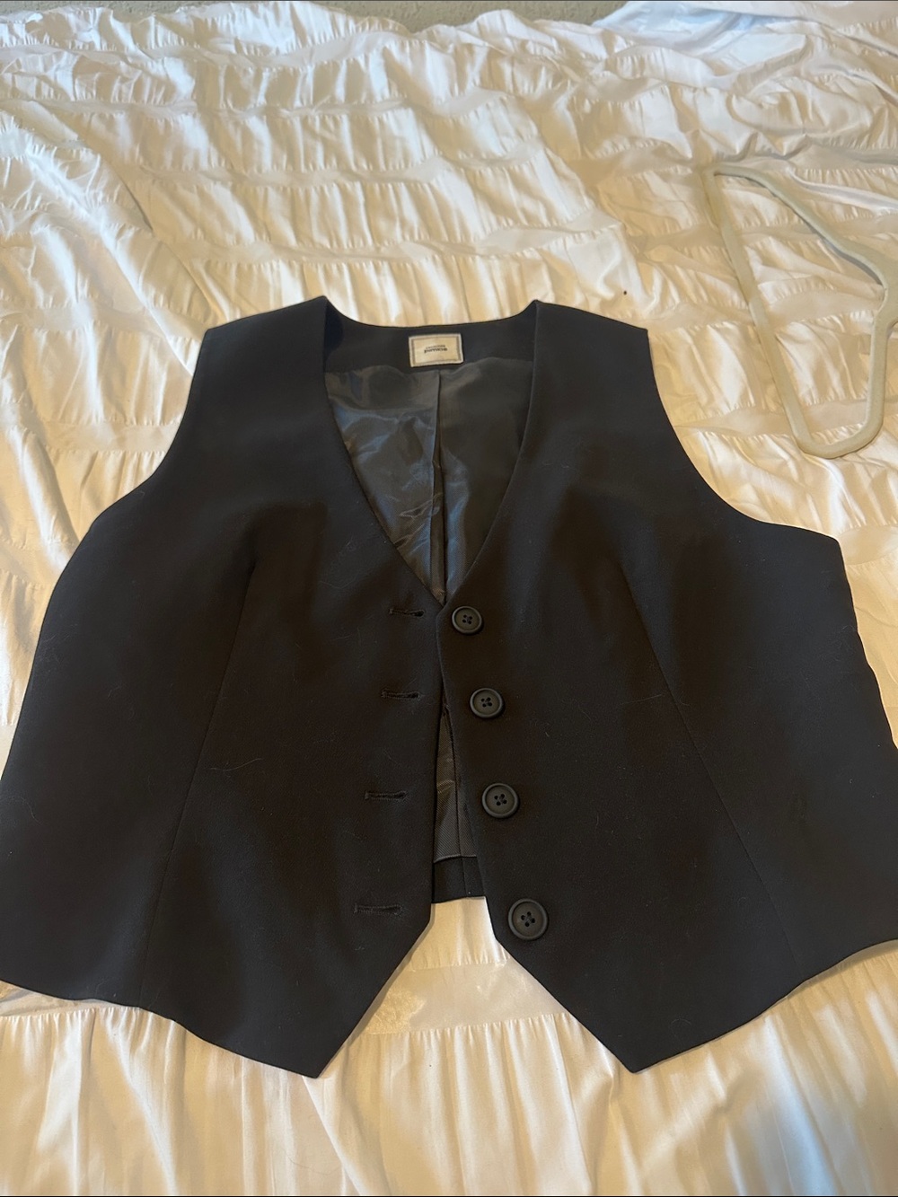 Women's Black Tailored Vest - Pimkie (French brand)